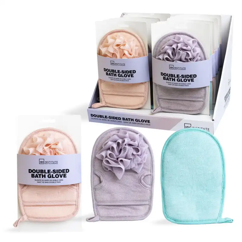 Double-sided Bath Glove 1 Unidad - IDC COLOR - Comparador de precios