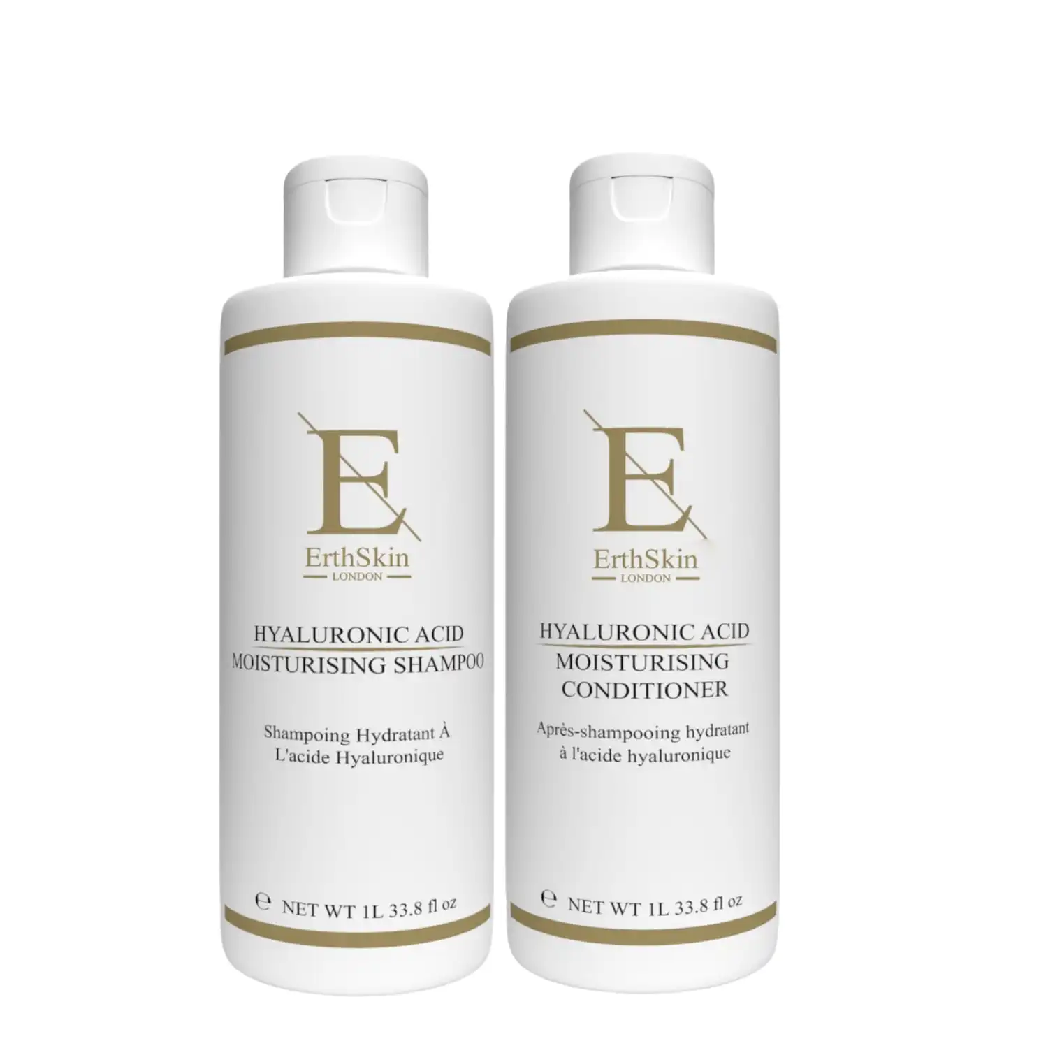 Dúo de ácido hialurónico para el cuidado del cabello Set de cuidado capilar - ErthSkin London - Comparador de precios