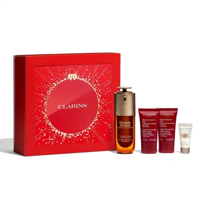 Estuche Double Serum + Multi-Intensive 85 ml - Clarins - Comparador de precios