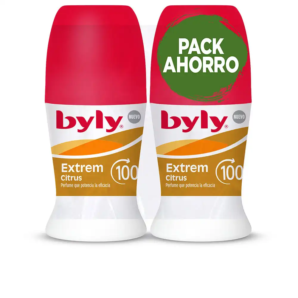 Extrem Citrus 100H Deo ROLL-ON Pack 2 x 50 ml - Byly - Comparador de precios