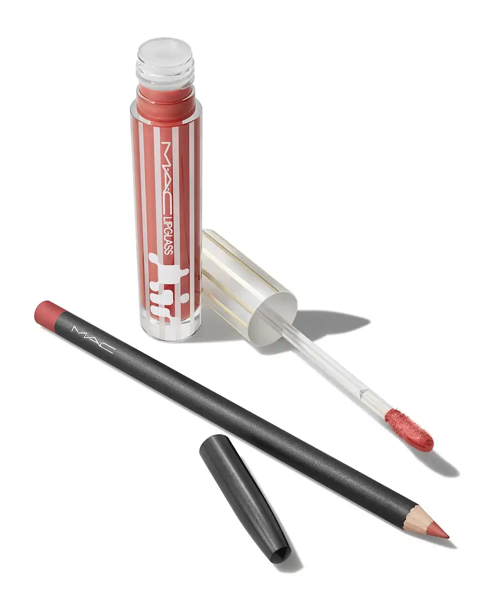 Glossy Lip Combo Lipglass Air + Lip Pencil Estuche De Regalo - M.A.C - Comparador de precios