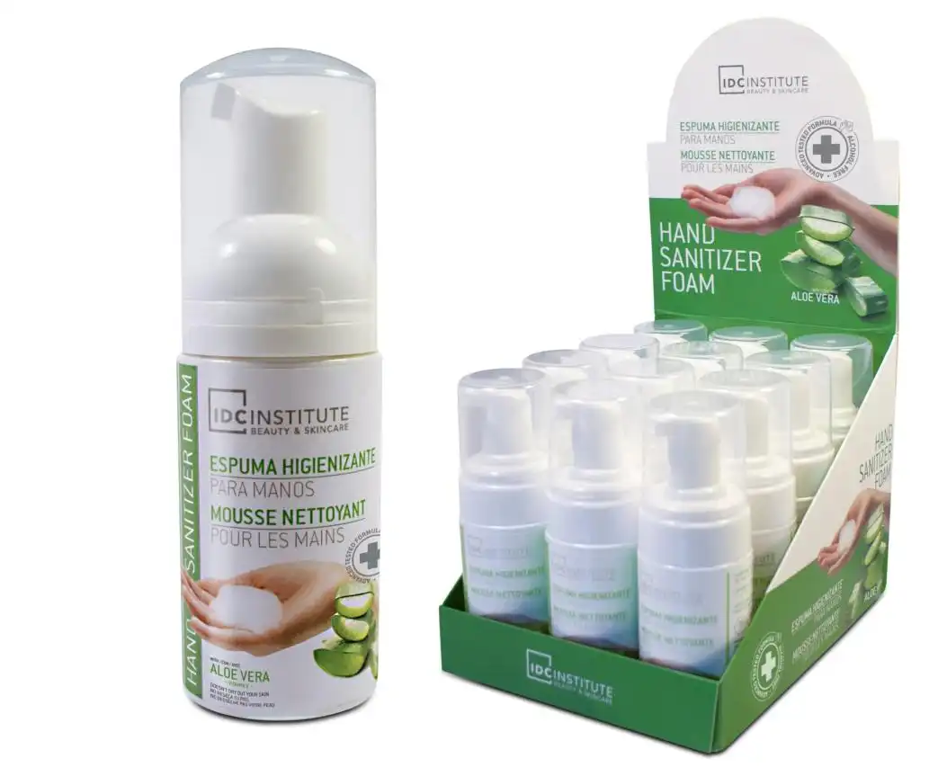 IDC Espuma Higienizante Aloe Vera 100 ml - IDC INSTITUTE - Comparador de precios