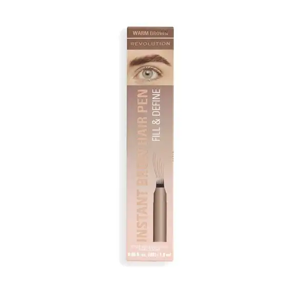 Instant Brow Hair Pen Warm Brow Warm Brow - REVOLUTION - Comparador de precios