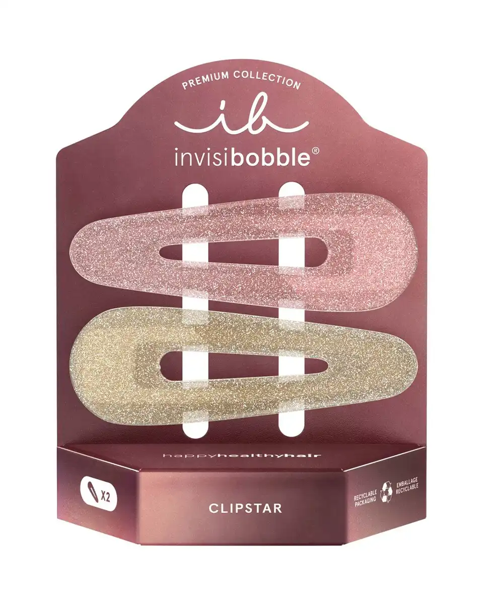 Invisibobble - Pinzas de Cabello Clipstar Premium Simply Pinktastic Invisibobble. - Invisibobble - Comparador de precios