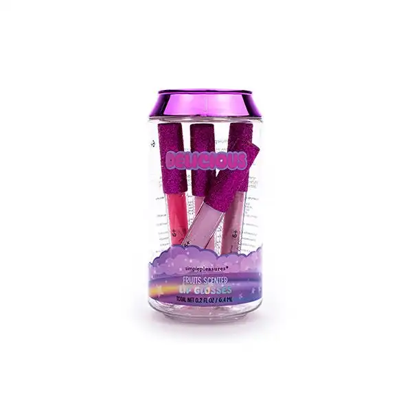 Kid Cut 4 Lip Glosses Fruit - TRI-COASTAL - Comparador de precios
