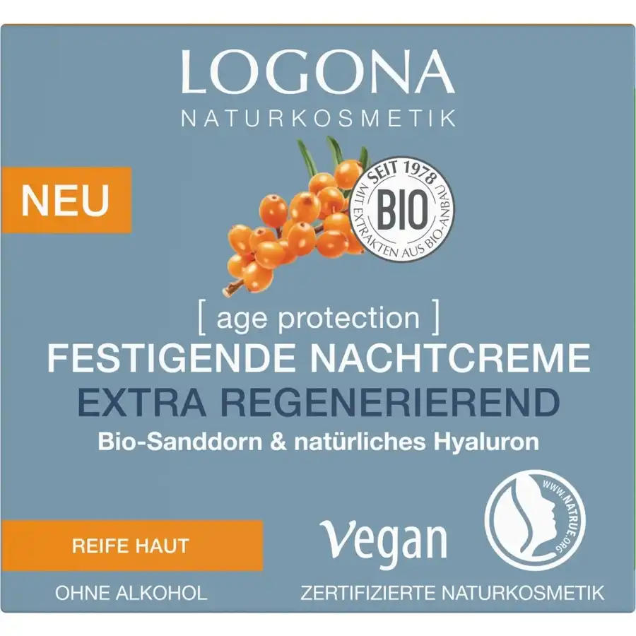 Logona - Age Protection Extra Regenerante Cremas de noche 50 ml unisex - Logona - Comparador de precios