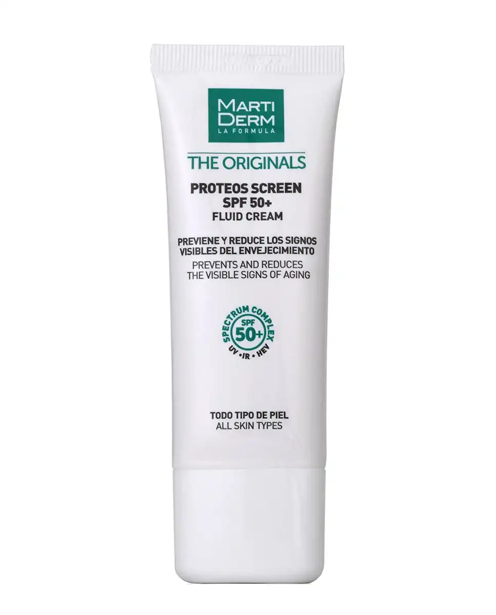 MartiDerm - Crema Antiedad Proteos Screen SPF 50+ 40 Ml The Originals - MartiDerm - Comparador de precios