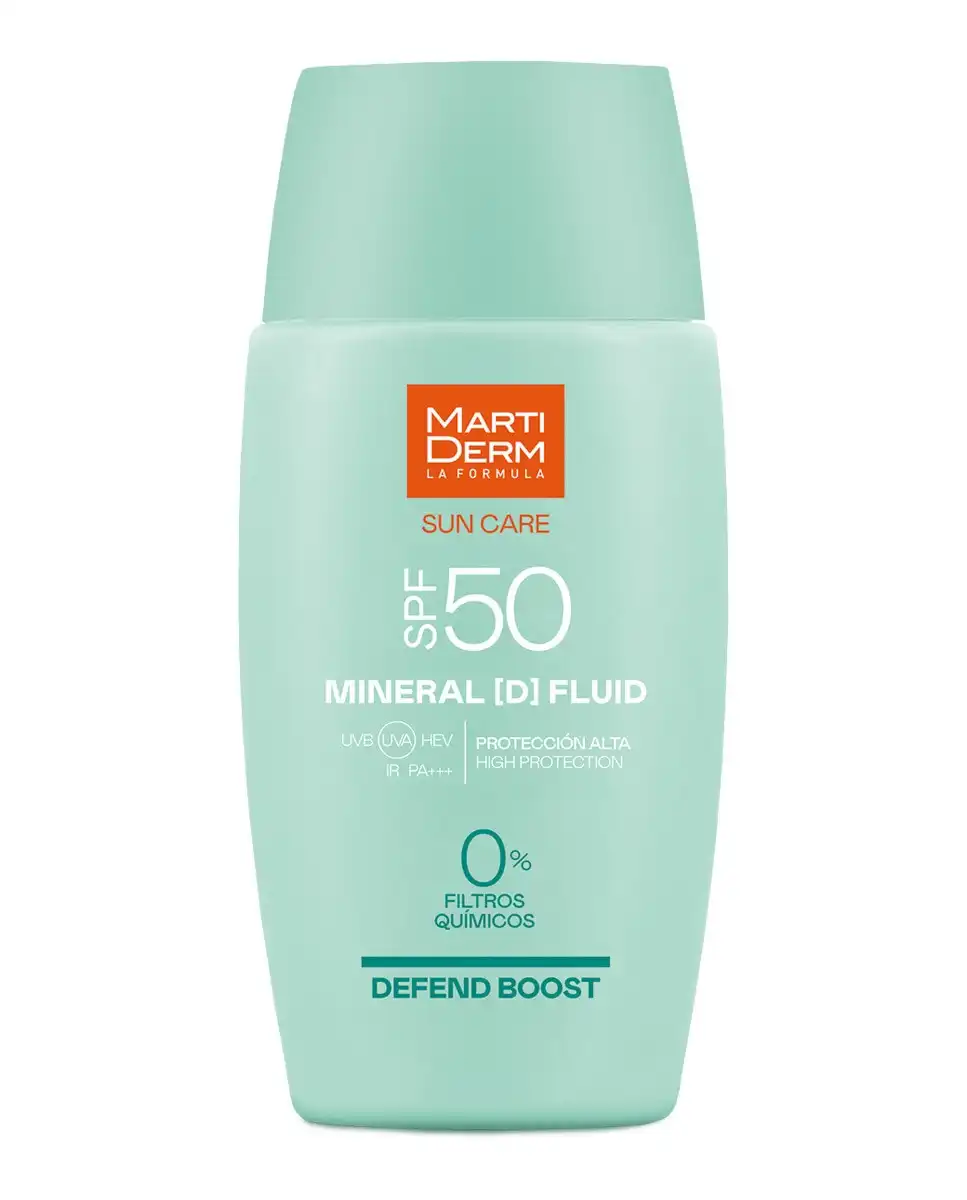 MartiDerm - Fotoprotector Facial Spf50 Minerald Fluid 50 Ml - MartiDerm - Comparador de precios