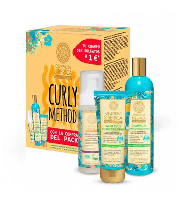 Natura Siberica - Pack método curly Oblepikha - Natura Siberica - Comparador de precios