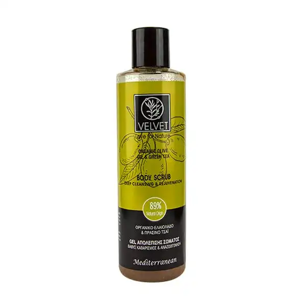 Organic Olive Oil & Green Tea Body Scrub - Velvet - Comparador de precios