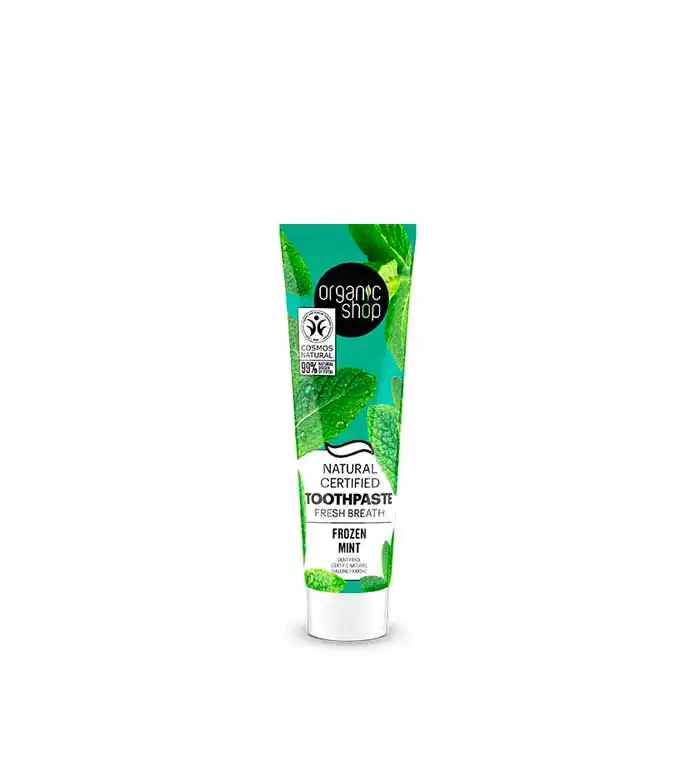 Organic Shop - Pasta de dientes aliento fresco - Menta - Organic Shop - Comparador de precios