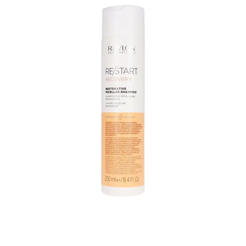 RE-START recovery restorative micellar shampoo 250 ml - Revlon - Comparador de precios