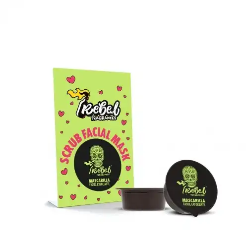 Rebel Fragrances - Scrub Facial Mask Mascarillas con Carbón Activo 10 ml female - REBEL - Comparador de precios