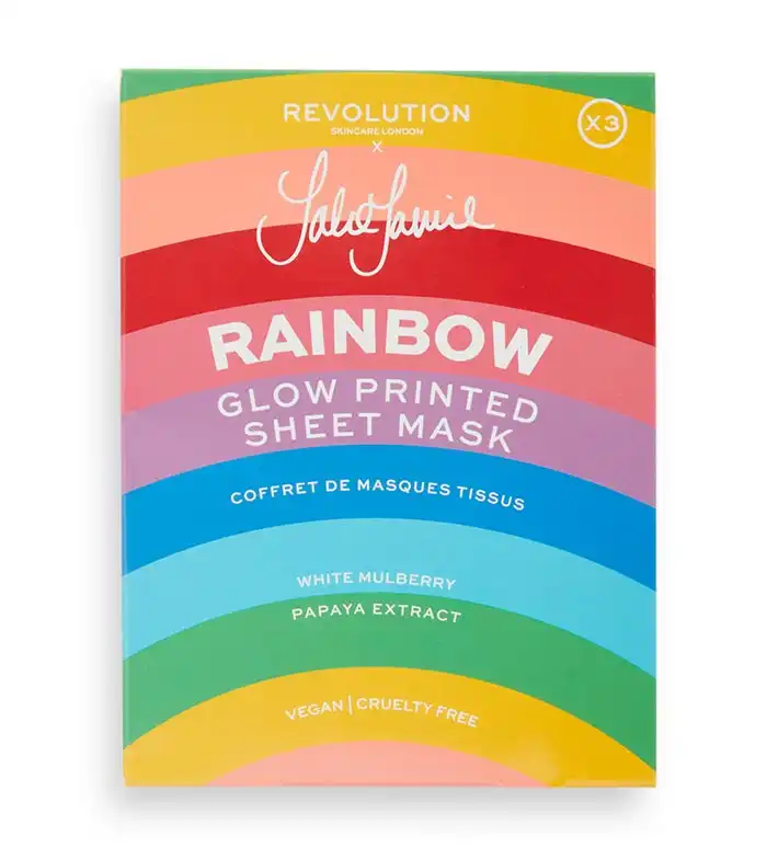 Revolution Skincare - Pack de mascarillas faciales Jake-Jamie Rainbow - Revolution Skincare - Comparador de precios