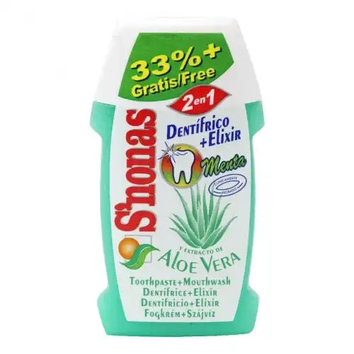 S'Nonas - Dentífrico Y Elixir Aloe Vera Pastas dentales 100 ml unisex - Snonas - Comparador de precios