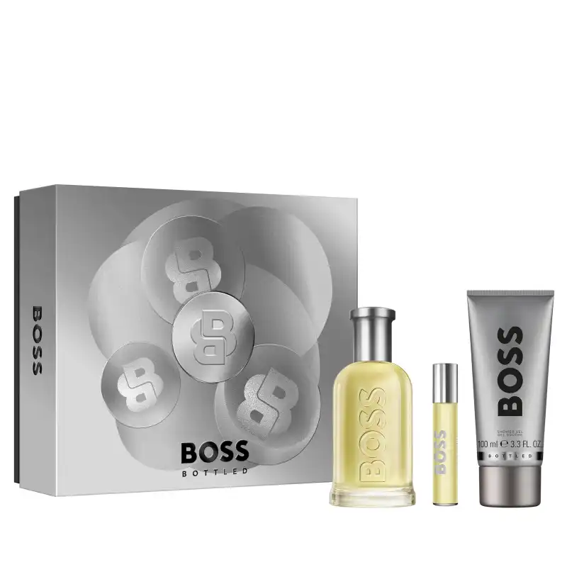 Set Boss Bottled Eau De Toilette 100 Ml & Gel De Ducha - Hugo Boss - Comparador de precios