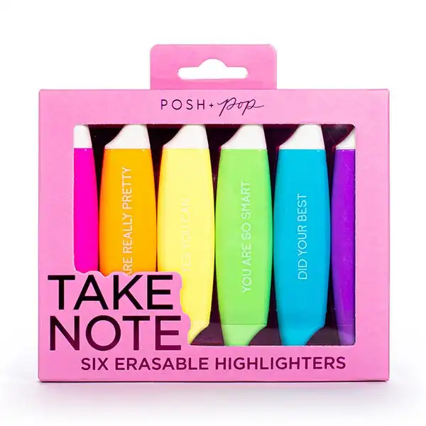 Set De 6 Subrayadores - BACK 2 SCHOOL - Comparador de precios