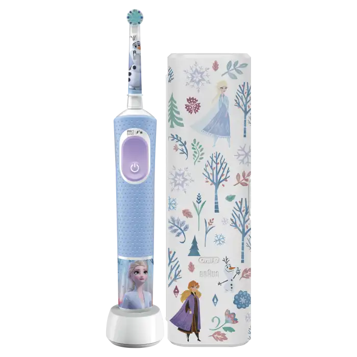 Set Frozen Cepillo Eléctrico + Funda de Viaje - Oral-B - Comparador de precios