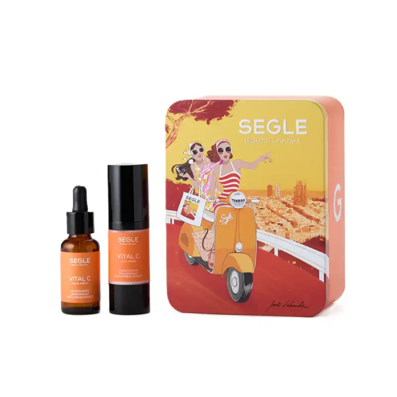 Set Luminosidad Vital C Edición Jordi Labanda Crema Y Serum Con Vitamina C - Segle Clinical - Comparador de precios