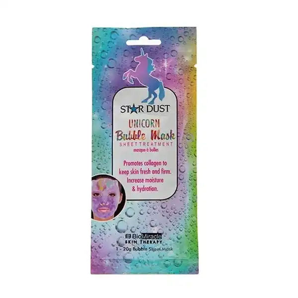 Star Dust Unicorn Bubble Mask - BIOMIRACLE - Comparador de precios