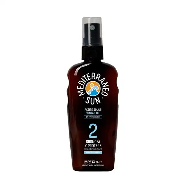Suntan Oil Carrot Spf 2 - MEDITERRÃNEO - Comparador de precios