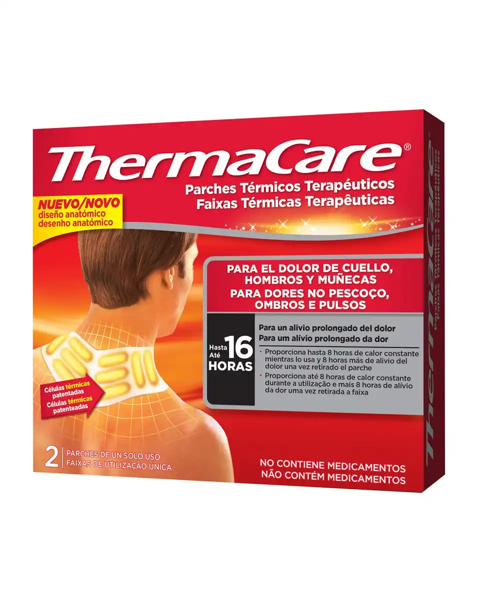 Thermacare - 2 Parches Térmicos Cuello, Hombros Y Muñecas - Thermacare - Comparador de precios