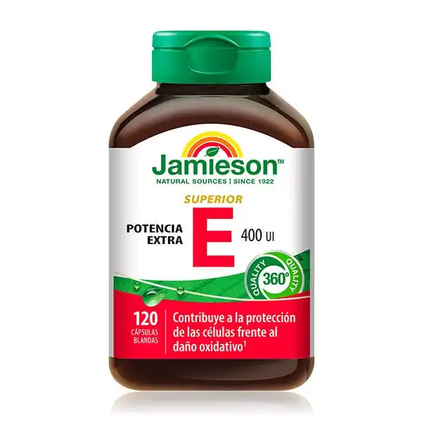 Vitamina E Superior Capsulas - JAMIESON - Comparador de precios