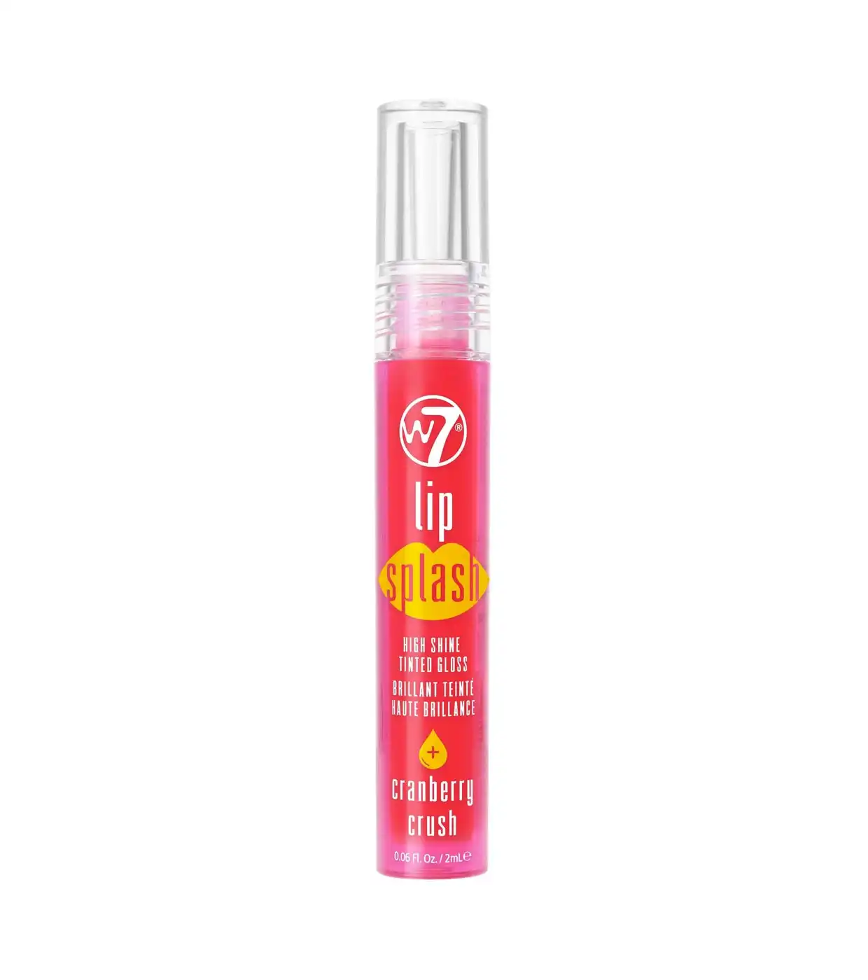 W7 - Brillo de labios Lip Splash - Cranberry Crush - W7 - Comparador de precios