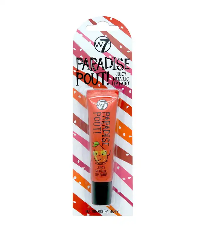W7 - Labial líquido metálico Paradise Pout! - Mouthwatering mango - W7 - Comparador de precios