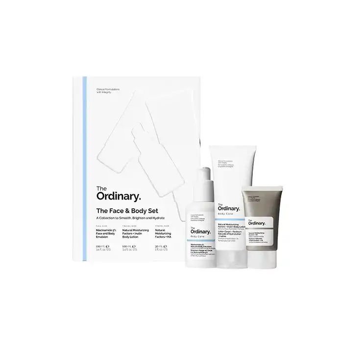 ¡15% DTO! The Face - Body Set - The Ordinary - Comparador de precios
