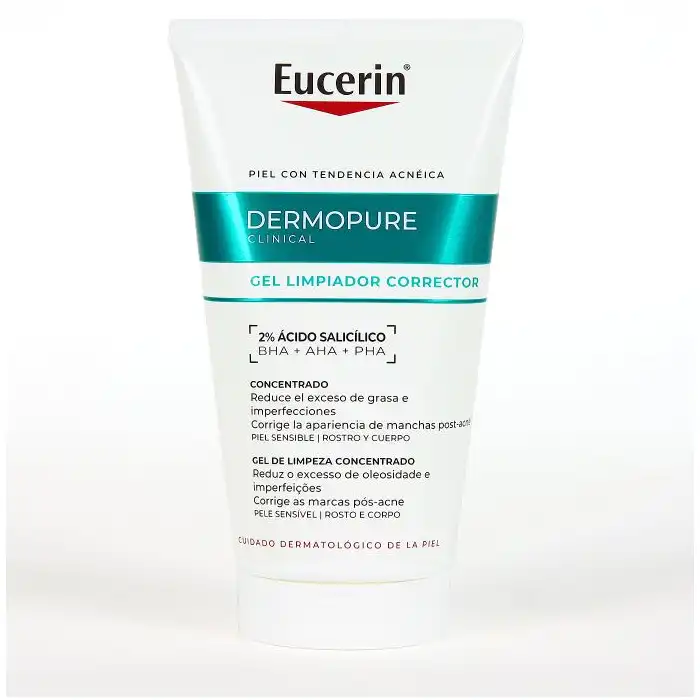 Dermopure Gel Limpiador Corrector 150 ml - Eucerin - Comparador de precios