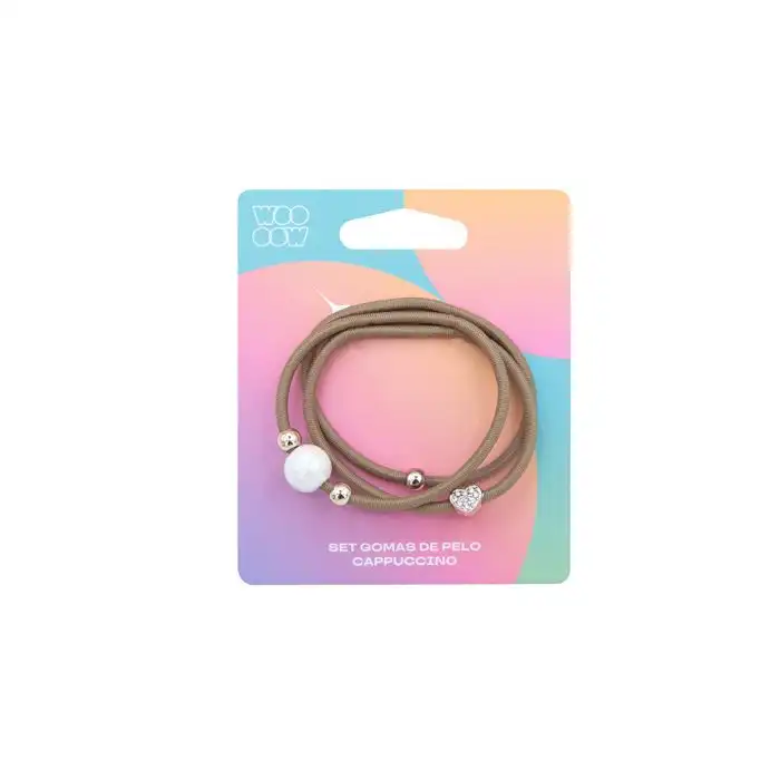 Set Gomas de Pelo Cappuccino - Woo oow - Comparador de precios