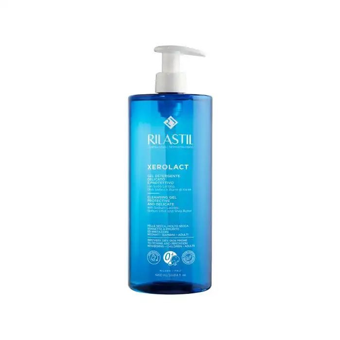 Xerolact Gel Limpiador Delicado Piel Seca 1000 ml - Rilastil - Comparador de precios