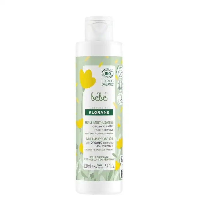 Aceite multiusos certificado BIO a la Caléndula 200 ml - Klorane - Comparador de precios