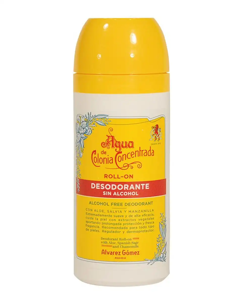 Alvarez Gómez - Desodorante Roll-on Sin Alcohol Agua De Colonia Concentrada - Alvarez Gómez - Comparador de precios