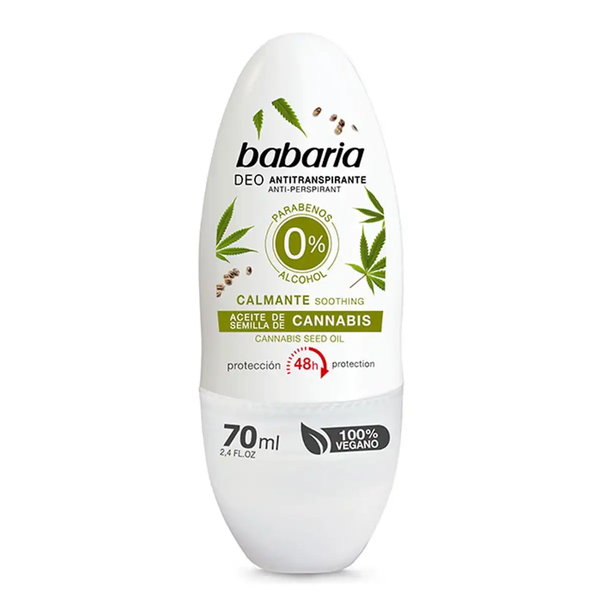 Babaria Deo 0% Roll-On Calmante 70 ml - Babaria - Comparador de precios