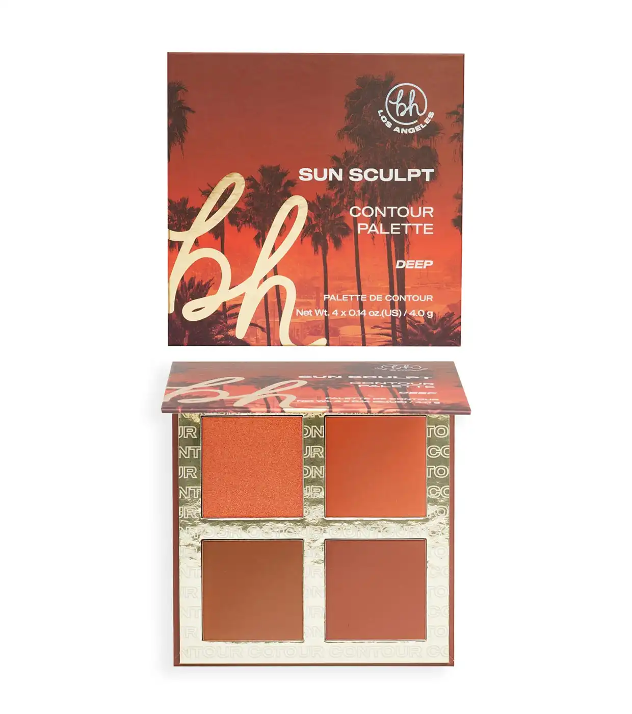 BH Cosmetics - Paleta de rostro Sun Sculpt Contour Palette - Deep - BH Cosmetics - Comparador de precios