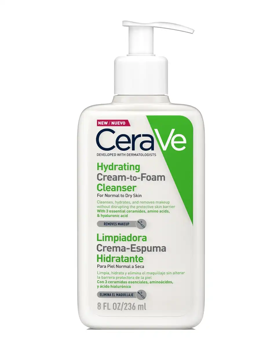 Cerave - Crema Espuma Limpiadora Hidratante 236 Ml - CeraVe - Comparador de precios