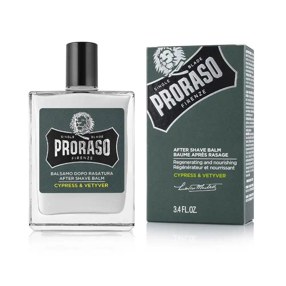 Cypress & Vetyver bálsamo después del afeitado 100 ml - Proraso - Comparador de precios