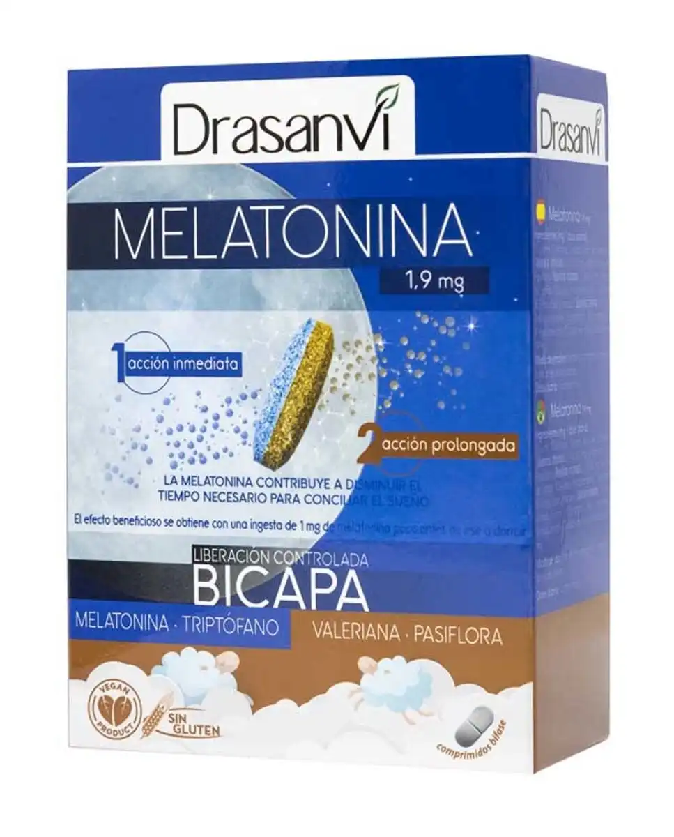 Drasanvi - Cápsulas Melatonina Bicapa Retard - Drasanvi - Comparador de precios