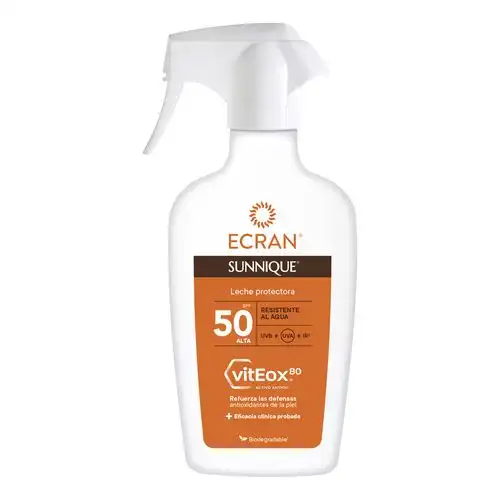 Ecran Sunnique Spray Pistola Spf50 300 ml Leche Protectora Solar - Ecran - Comparador de precios