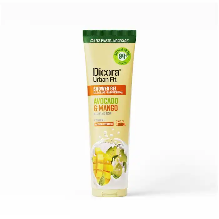 Gel de Baño Mango - Avocado 100 ml - Dicora Urban Fit - Comparador de precios