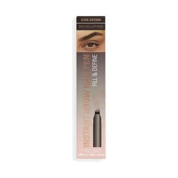 Instant Brow Hair Pen Dark Brow Dark Brow - REVOLUTION - Comparador de precios