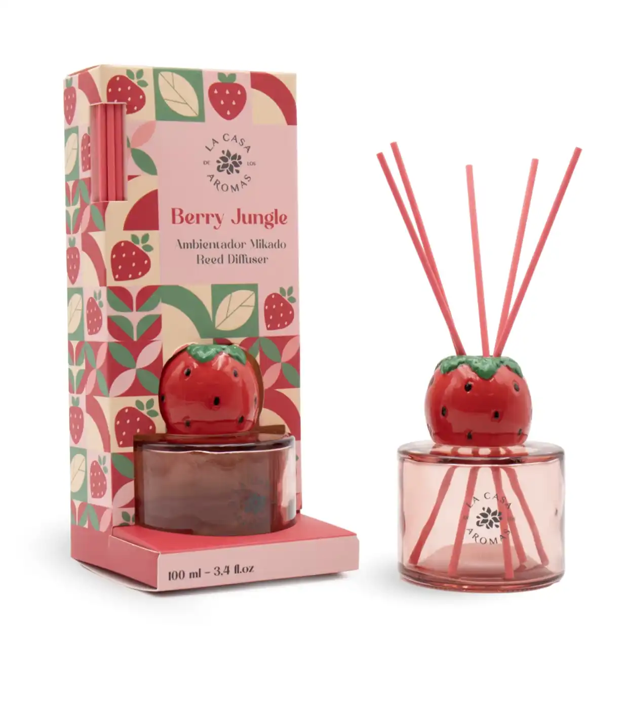 La Casa de los Aromas - *Reed Diffuser* - Ambientador mikado - Berry Jungle - La Casa de los Aromas - Comparador de precios