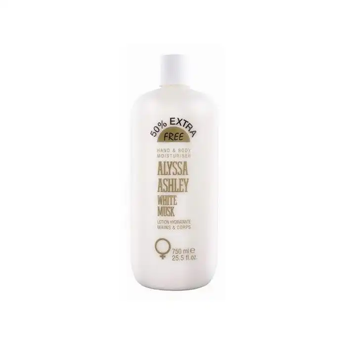 Locion Corporal  White Musk 750 ml - Alyssa Ashley - Comparador de precios