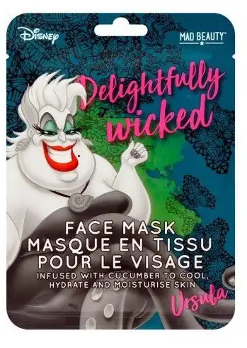 Mad Beauty Villanas Disney Mascarilla Facial Úrsula - MAD BEAUTY - Comparador de precios