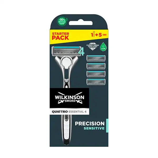 Maquinilla Quattro Essential - Wilkinson - Comparador de precios