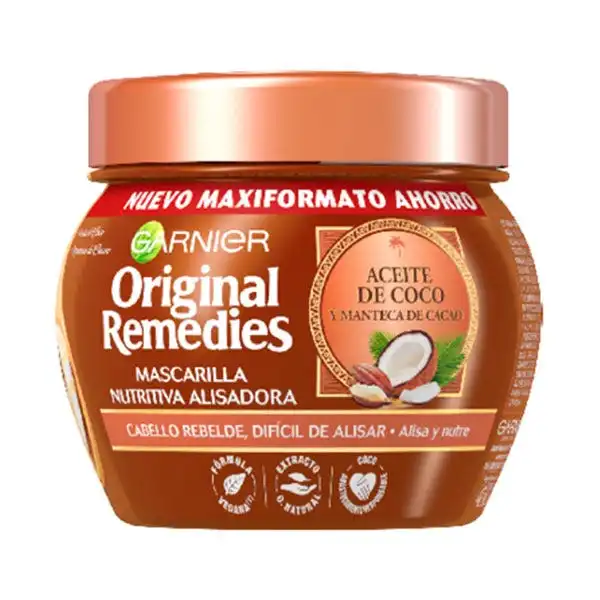 Mascarilla Aceite De Coco Y Cacao - Original Remedies - Comparador de precios