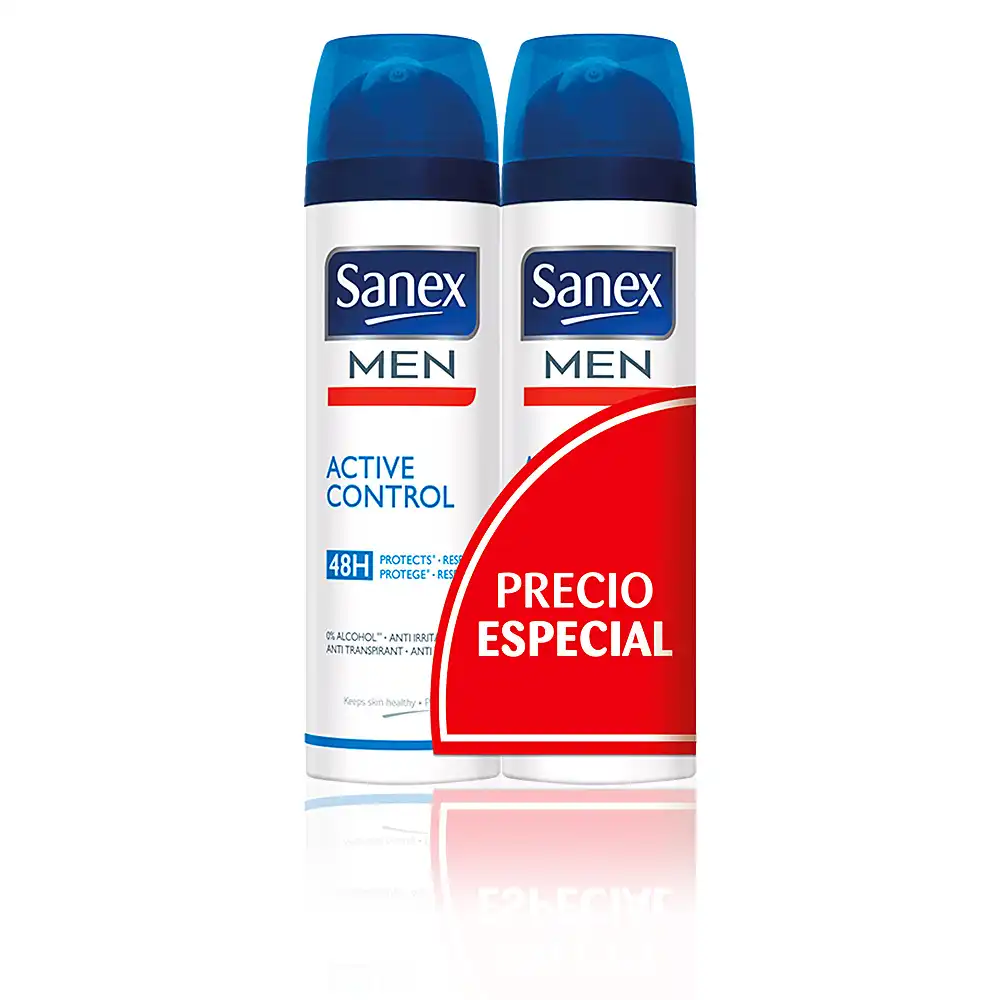 Men Active Control 48H desodorante vaporizador lote - Sanex - Comparador de precios