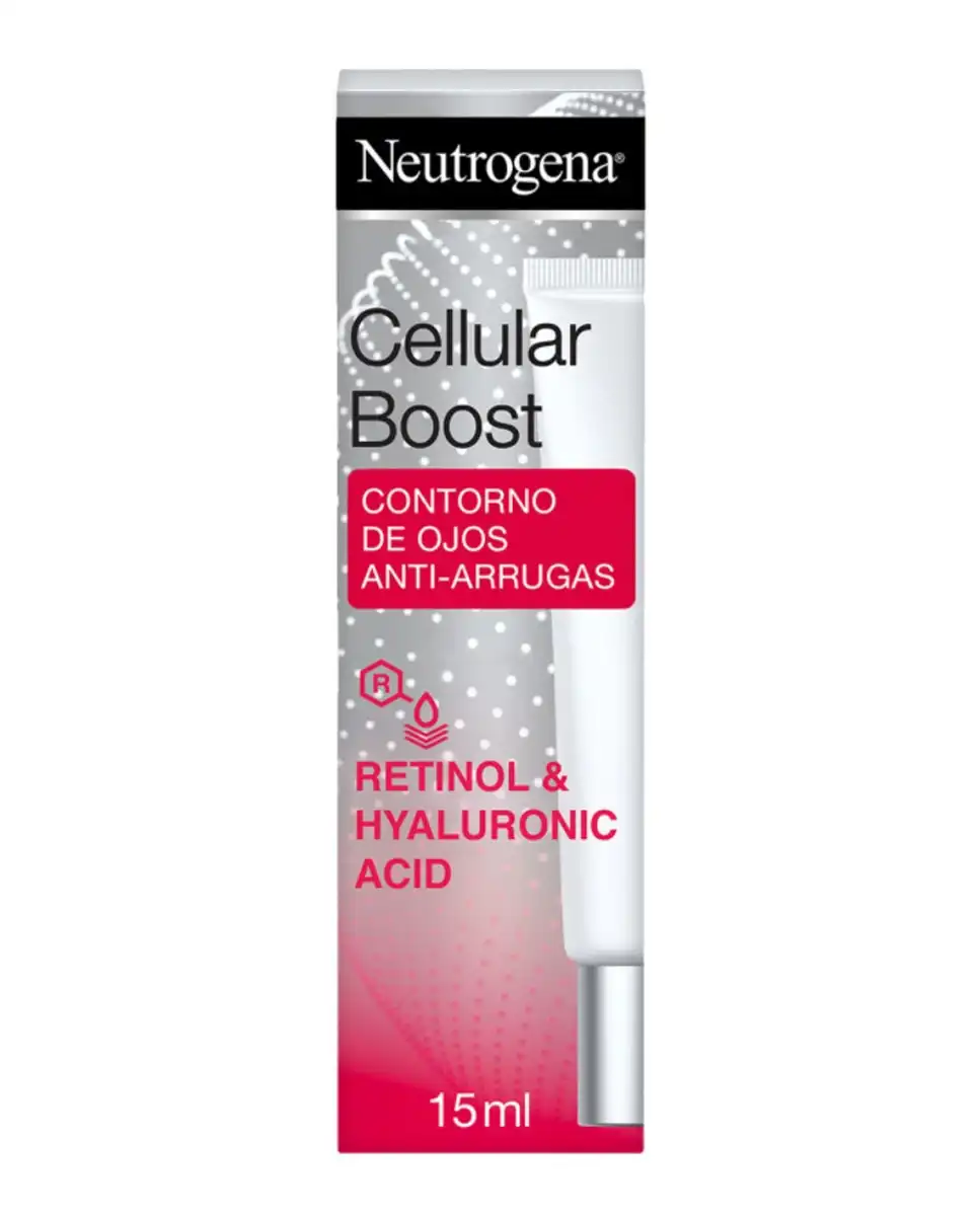 Neutrogena - Contorno De Ojos Antiarrugas Rejuvenecedor Cellular Boost Antiedad Con Ácido Hialurónico Y Retinol 15 Ml - Neutrogena - Comparador de precios